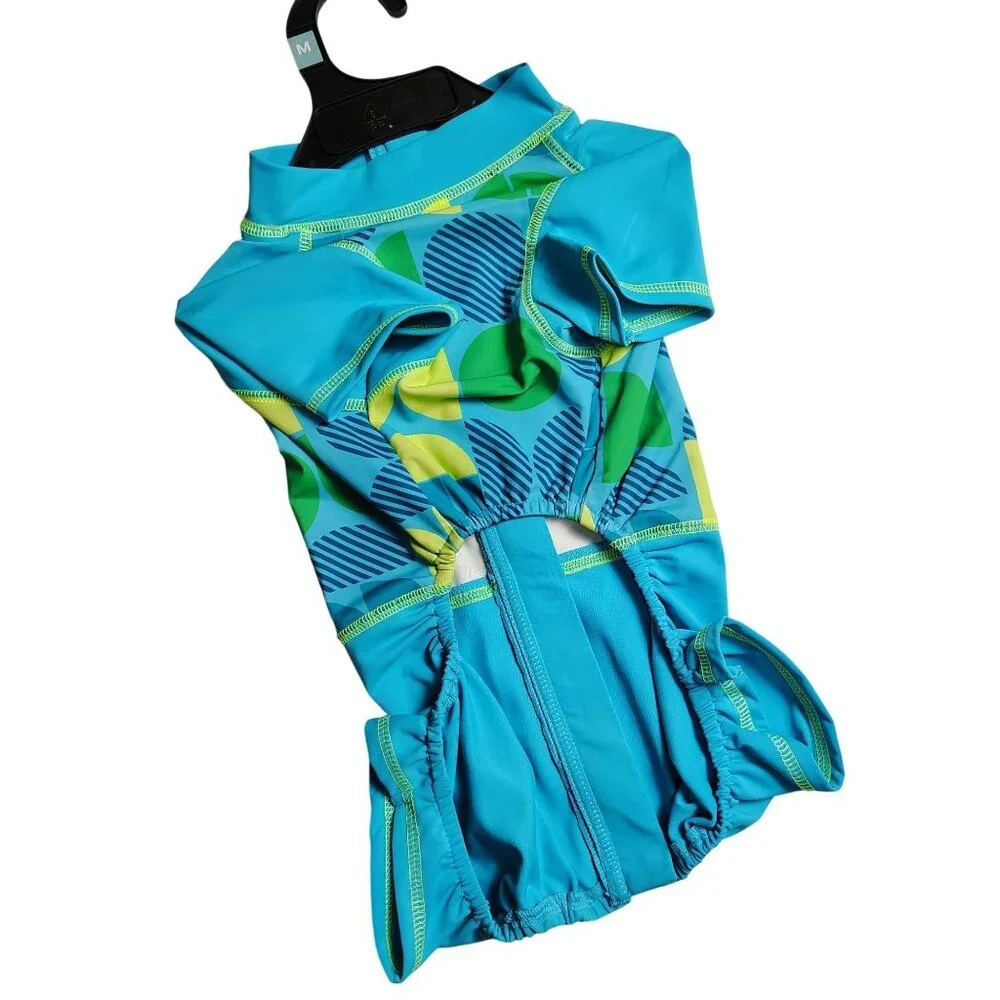 Youly Dog Medium Cool To Touch Rash Guard Swimsuit With UV Protection